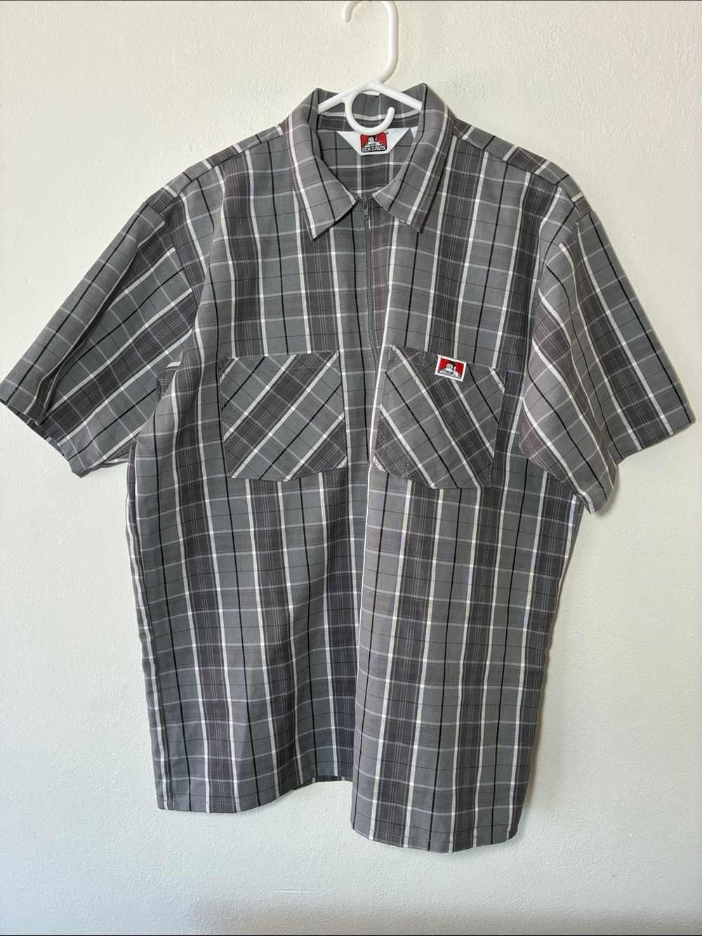 BEN DAVIS USA Short Sleeve Work Shirt